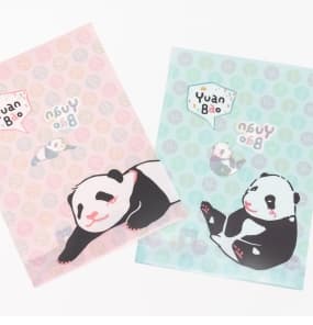 圓寶L型資料夾(藍)